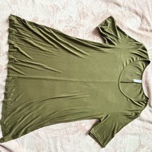 American Apparel Baseball T-Shirt Dress